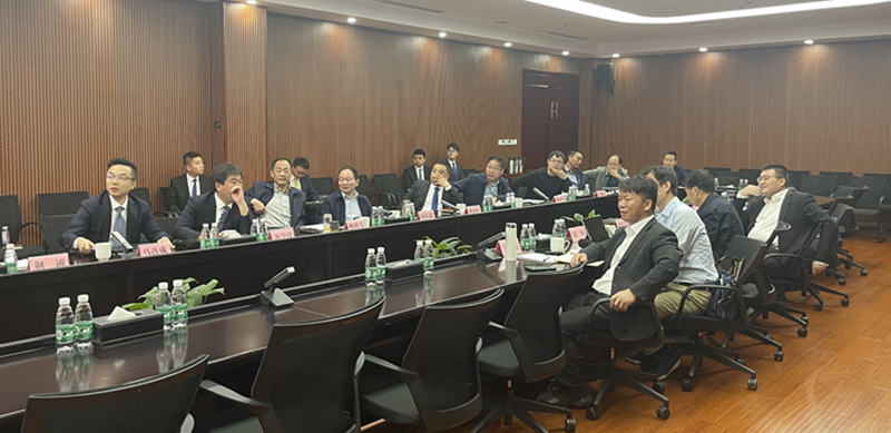 县长孙红鑫会见江苏利特尔绿色包装股份考察团